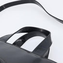 GUCCI Hand Bag Patent Leather 2way Black Silver 000 1013 0504 Auth 201452-14