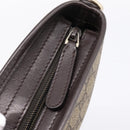 GUCCI GG Supreme Web Sherry Line Bag Outlet Beige Gold 388926 Auth 201457-8