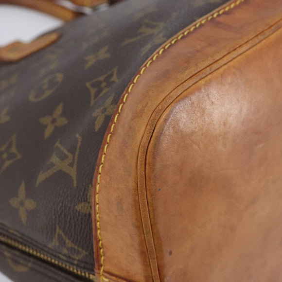 LOUIS VUITTON Monogram Alma Hand Bag M51130 LV Auth 201459