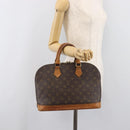 LOUIS VUITTON Monogram Alma Hand Bag M51130 LV Auth 201459-24
