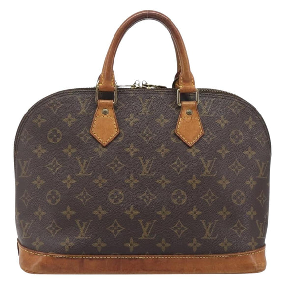 LOUIS VUITTON Monogram Alma Hand Bag M51130 LV Auth 201459