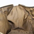 FENDI Zucca Canvas Vanity Hand Bag Black Brown Auth 201467-20