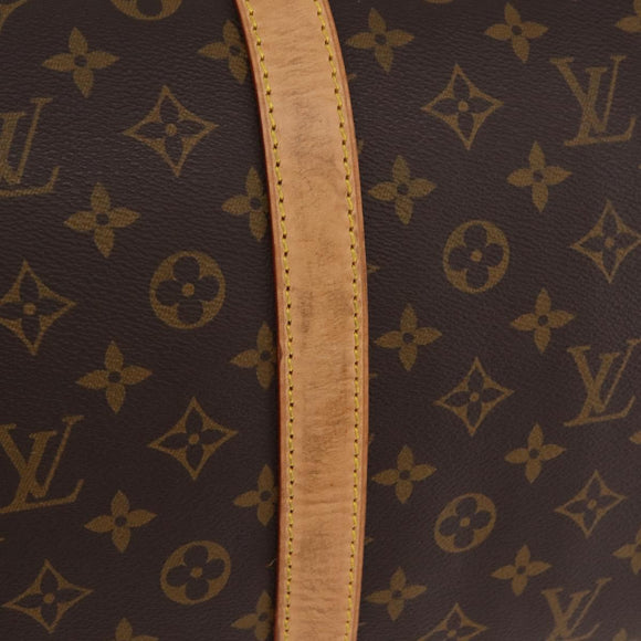 LOUIS VUITTON Monogram Keepall 60 Boston Bag M41422 LV Auth 201471V