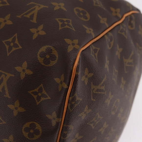 LOUIS VUITTON Monogram Keepall 60 Boston Bag M41422 LV Auth 201471V