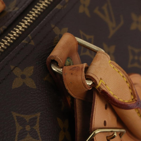 LOUIS VUITTON Monogram Keepall 60 Boston Bag M41422 LV Auth 201471V