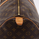 LOUIS VUITTON Monogram Keepall 60 Boston Bag M41422 LV Auth 201471V-26