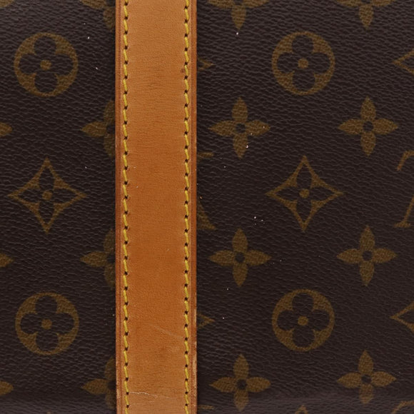 LOUIS VUITTON Monogram Keepall 60 Boston Bag M41422 LV Auth 201471V