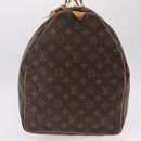 LOUIS VUITTON Monogram Keepall 60 Boston Bag M41422 LV Auth 201471V-5