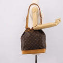 LOUIS VUITTON Monogram Noe Shoulder Bag M42224 LV Auth 201475V-21