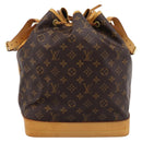 LOUIS VUITTON Monogram Noe Shoulder Bag M42224 LV Auth 201475V-2