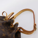 LOUIS VUITTON Monogram Noe Shoulder Bag M42224 LV Auth 201475V-14