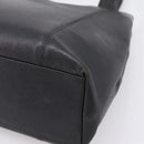 CHANEL Tote Bag Caviar Skin Black Silver CC Auth 201476-16