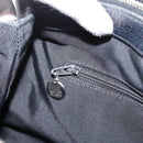 CHANEL Tote Bag Caviar Skin Black Silver CC Auth 201476-22