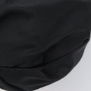 PRADA Shoulder Bag Nylon Black Gold Auth 201478V-12
