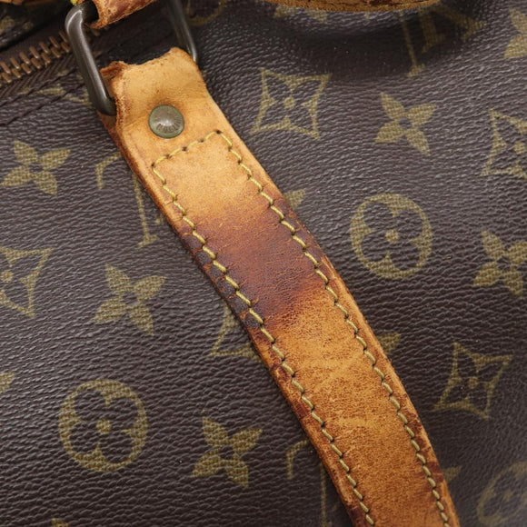 LOUIS VUITTON Monogram Keepall 55 Boston Bag M41424 LV Auth 201479