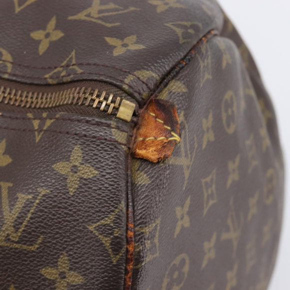 LOUIS VUITTON Monogram Keepall 55 Boston Bag M41424 LV Auth 201479