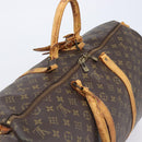 LOUIS VUITTON Monogram Keepall 55 Boston Bag M41424 LV Auth 201479-6