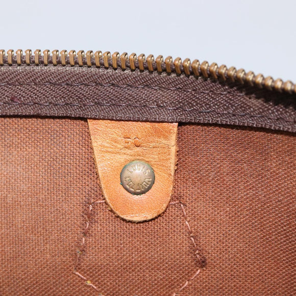 LOUIS VUITTON Monogram Speedy 35 Hand Bag M41524 LV Auth 201481