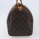 LOUIS VUITTON Monogram Speedy 35 Hand Bag M41524 LV Auth 201481-4