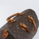 LOUIS VUITTON Monogram Speedy 35 Hand Bag M41524 LV Auth 201481-6
