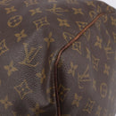 LOUIS VUITTON Monogram Keepall 55 Boston Bag M41424 LV Auth 201482-14