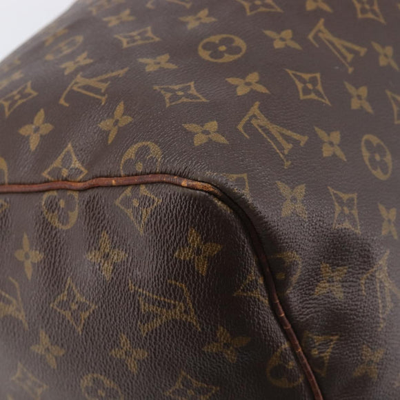 LOUIS VUITTON Monogram Keepall 55 Boston Bag M41424 LV Auth 201482