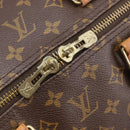 LOUIS VUITTON Monogram Keepall 55 Boston Bag M41424 LV Auth 201482-20