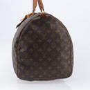 LOUIS VUITTON Monogram Keepall 55 Boston Bag M41424 LV Auth 201482-3