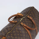 LOUIS VUITTON Monogram Keepall 55 Boston Bag M41424 LV Auth 201482-6