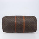 LOUIS VUITTON Monogram Keepall 55 Boston Bag M41424 LV Auth 201482-5