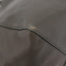 CELINE Cabas Phantom Tote Bag Leather Gray Silver Auth 201483-9