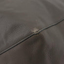 CELINE Cabas Phantom Tote Bag Leather Gray Silver Auth 201483-15