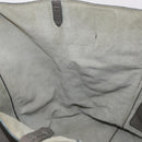 CELINE Cabas Phantom Tote Bag Leather Gray Silver Auth 201483-20