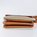 CELINE Macadam Canvas Shoulder Bag PVC Beige Gold Auth 201484A-5