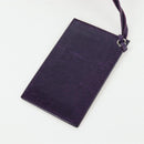 BALENCIAGA Covered Giant Day Hand Bag Leather Purple Silver 204527 Auth 201485V-23