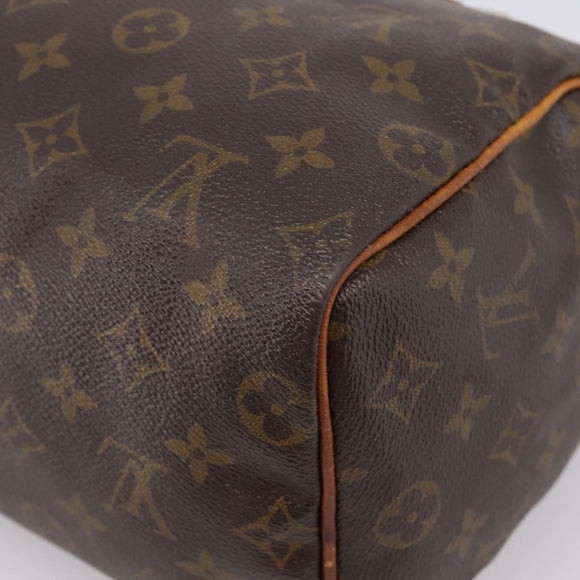 LOUIS VUITTON Monogram Speedy 25 Hand Bag M41528 LV Auth 201491