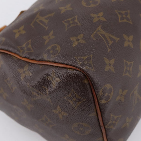 LOUIS VUITTON Monogram Speedy 25 Hand Bag M41528 LV Auth 201491