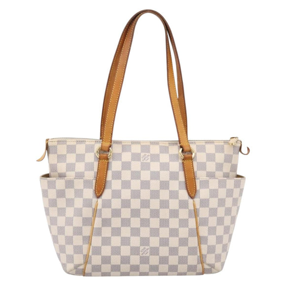LOUIS VUITTON Damier Azur Totally PM Tote Bag N41280 LV Auth 201492A