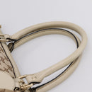 GUCCI GG Canvas Sukey Hand Bag 2way Beige Gold 247902 Auth 201493-8