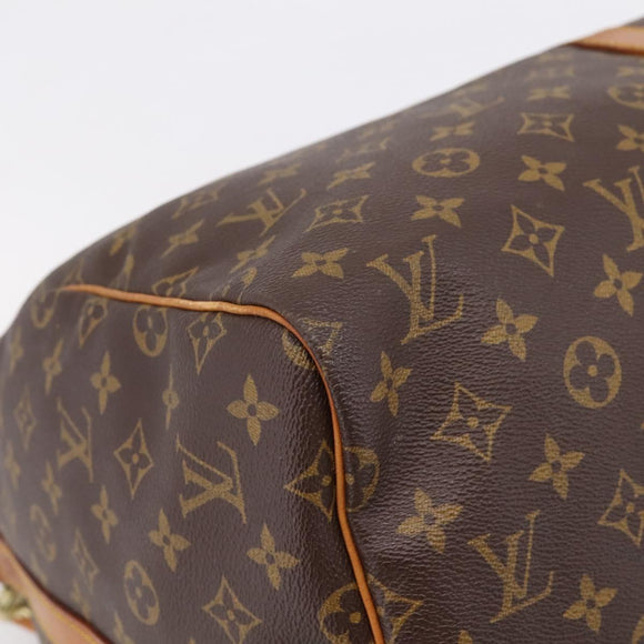 LOUIS VUITTON Monogram Keepall Bandouliere 55 Boston Bag M41414 LV Auth 201494
