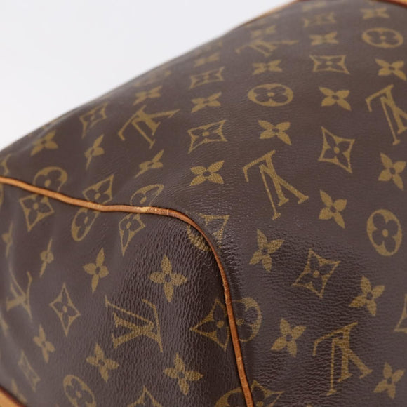 LOUIS VUITTON Monogram Keepall Bandouliere 55 Boston Bag M41414 LV Auth 201494