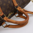 LOUIS VUITTON Monogram Keepall Bandouliere 55 Boston Bag M41414 LV Auth 201494-7