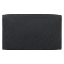 Christian Dior Trotter Canvas Chain Shoulder Bag Black Gold Auth 201497-3