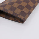 LOUIS VUITTON Damier Ebene Marais Pouch LV Auth 201498A-16