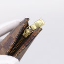 LOUIS VUITTON Damier Ebene Marais Pouch LV Auth 201498A-9