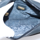 GUCCI Micro GG Supreme Shoulder Bag PVC Navy Gold 007 084 0423 Auth 201500-11