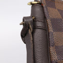 LOUIS VUITTON Damier Ebene Trousse Makeup Pouch N51982 LV Auth 201504A-9