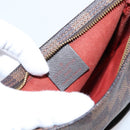 LOUIS VUITTON Damier Ebene Trousse Makeup Pouch N51982 LV Auth 201504A-18