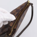 LOUIS VUITTON Damier Ebene Trousse Makeup Pouch N51982 LV Auth 201504A-6