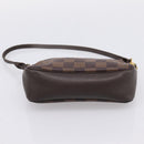 LOUIS VUITTON Damier Ebene Trousse Makeup Pouch N51982 LV Auth 201504A-5